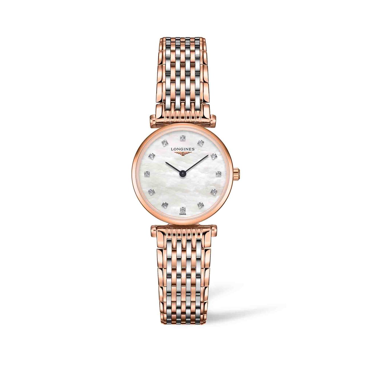 La Grande Classique Quartz 24 mm PVD Stainless Steel & Diamond image number 0