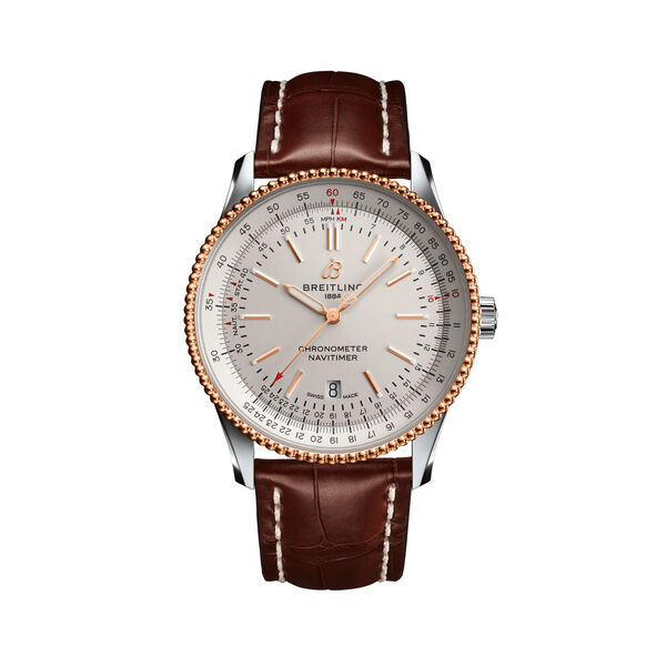 Navitimer Automatic 41 mm Stainless Steel and Red Gold