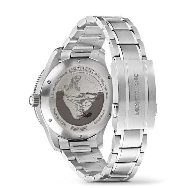 1858 Iced Sea 41 mm automatique en acier inoxydable