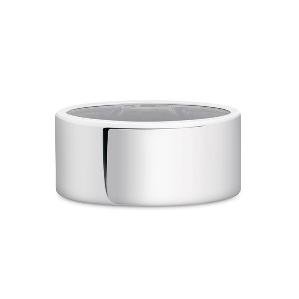 10MM Sterling Silver Square Band Ring