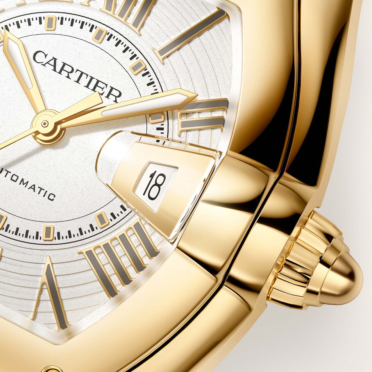 Cartier Roadster Large Automatic 47 X 39 mm Yellow Gold image number 3