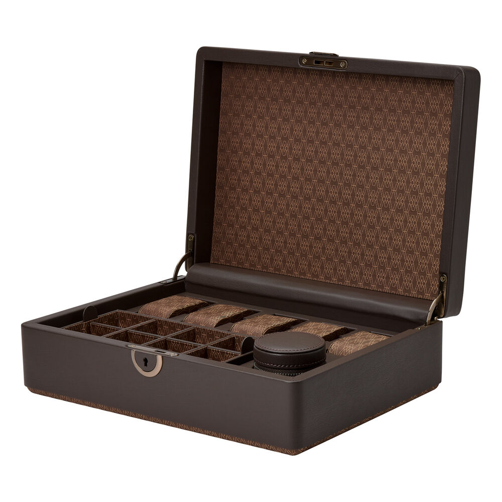 Earth Coffee 5 Piece Watch Case with Storage