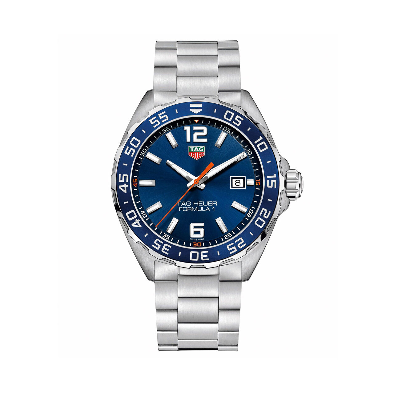 maison birks tag heuer formula 1 quartz steel 43mm waz1010 ba0842 image number 0