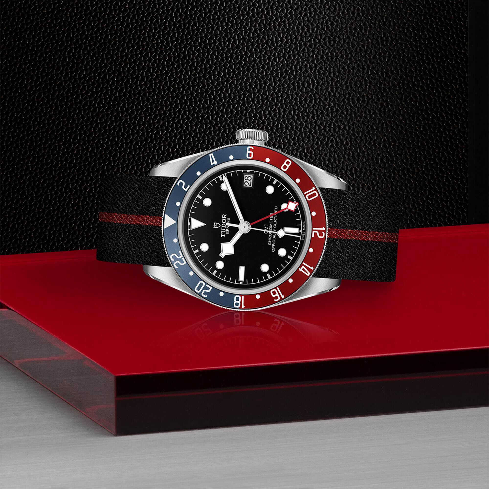 Tudor black bay online gmt fabric strap