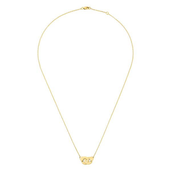 Collier Menottes dinh van R8 en or jaune