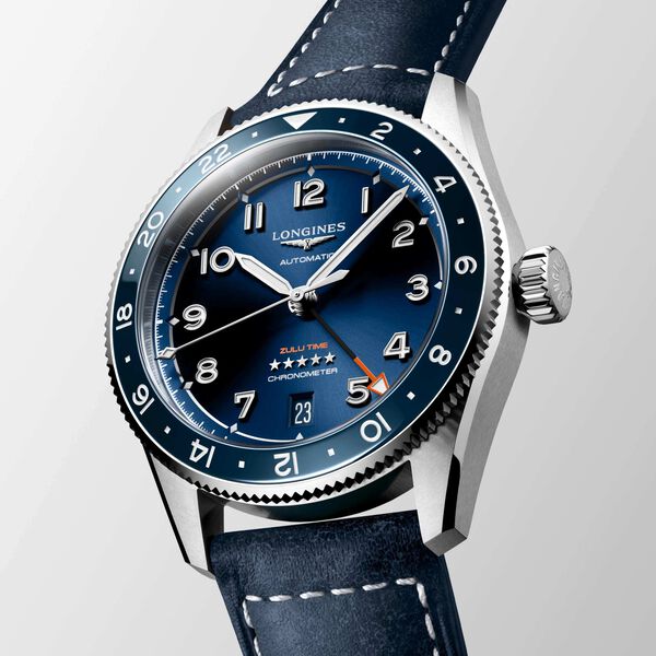 Spirit Zulu 39 mm GMT automatique en acier inoxydable