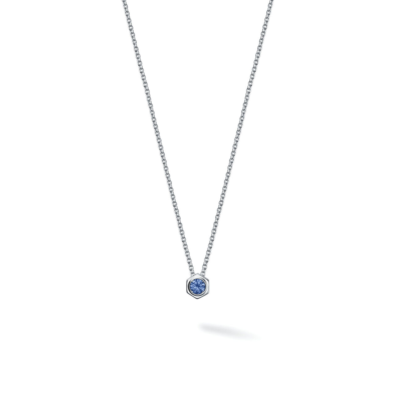 Bijoux Birks Bee Chic Sapphire And Silver Pendant image number 0