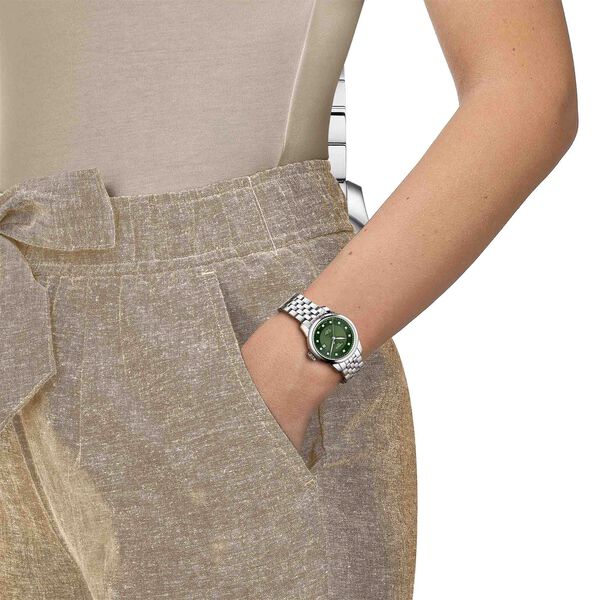 Le Locle Automatic 29 mm Stainless Steel and Diamond