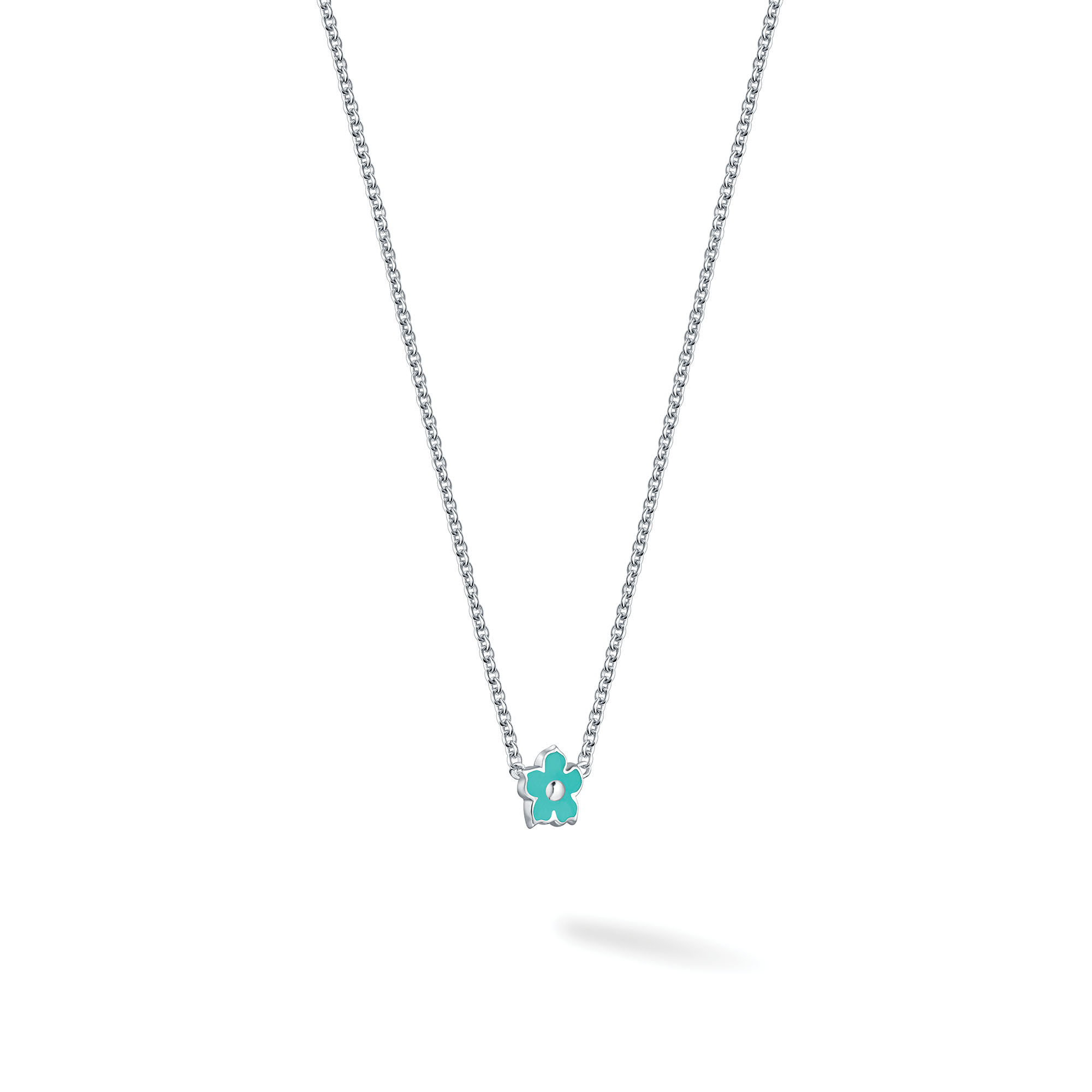 Flower pendant new arrivals necklace silver