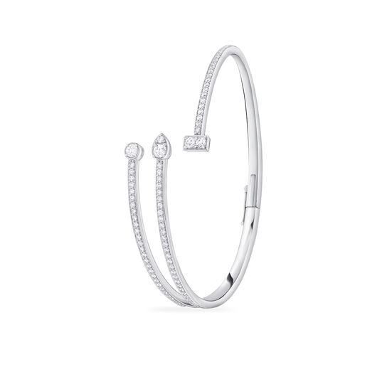 Birks Splash Diamond Bangle Bracelet image number 2