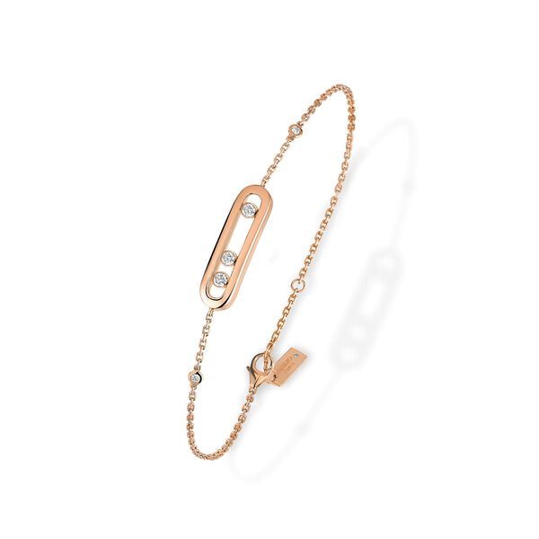 Baby Move Rose Gold Diamond Bracelet