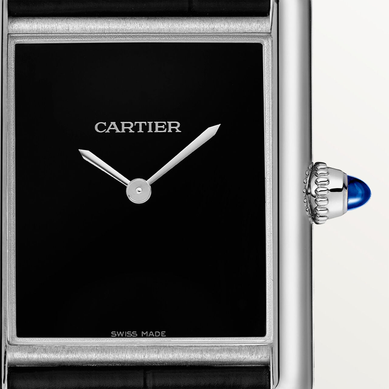 Cartier Tank Must Quartz Large 34 x 25 Stainless Steel image number 2