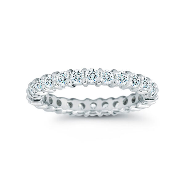Platinum and 1.50ct Diamond Eternity Wedding Band