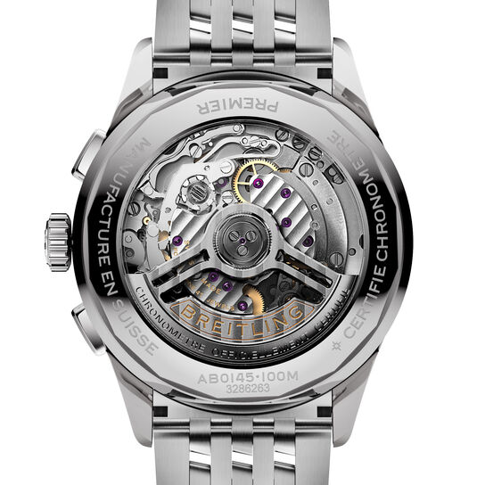 Breitling Premier BO1 Chronograph Automatic 42 mm SS AB0145171C1A1 Back image number 1