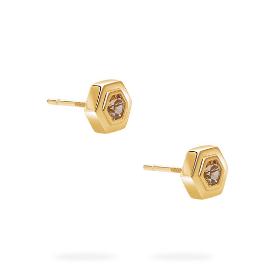Birks Bee Chic Yellow Gold Birthstone Earrings, Citrine image number 2