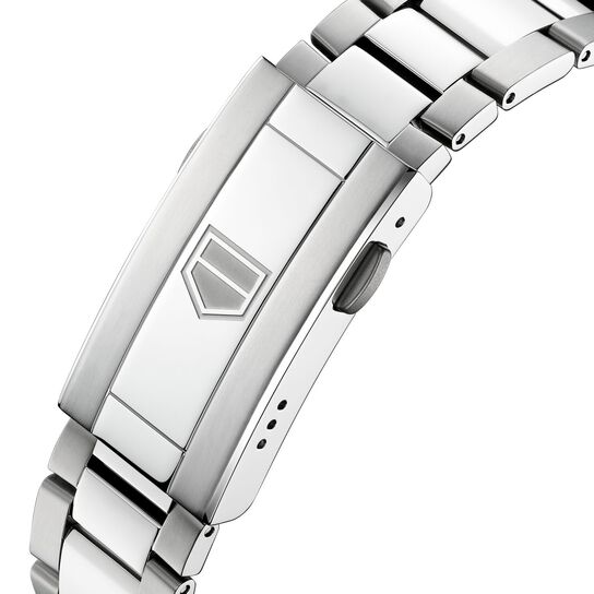 tag heuer aquaracer professional 200 automatic steel 40 mm wbp2110 ba0627 buckle image number 4