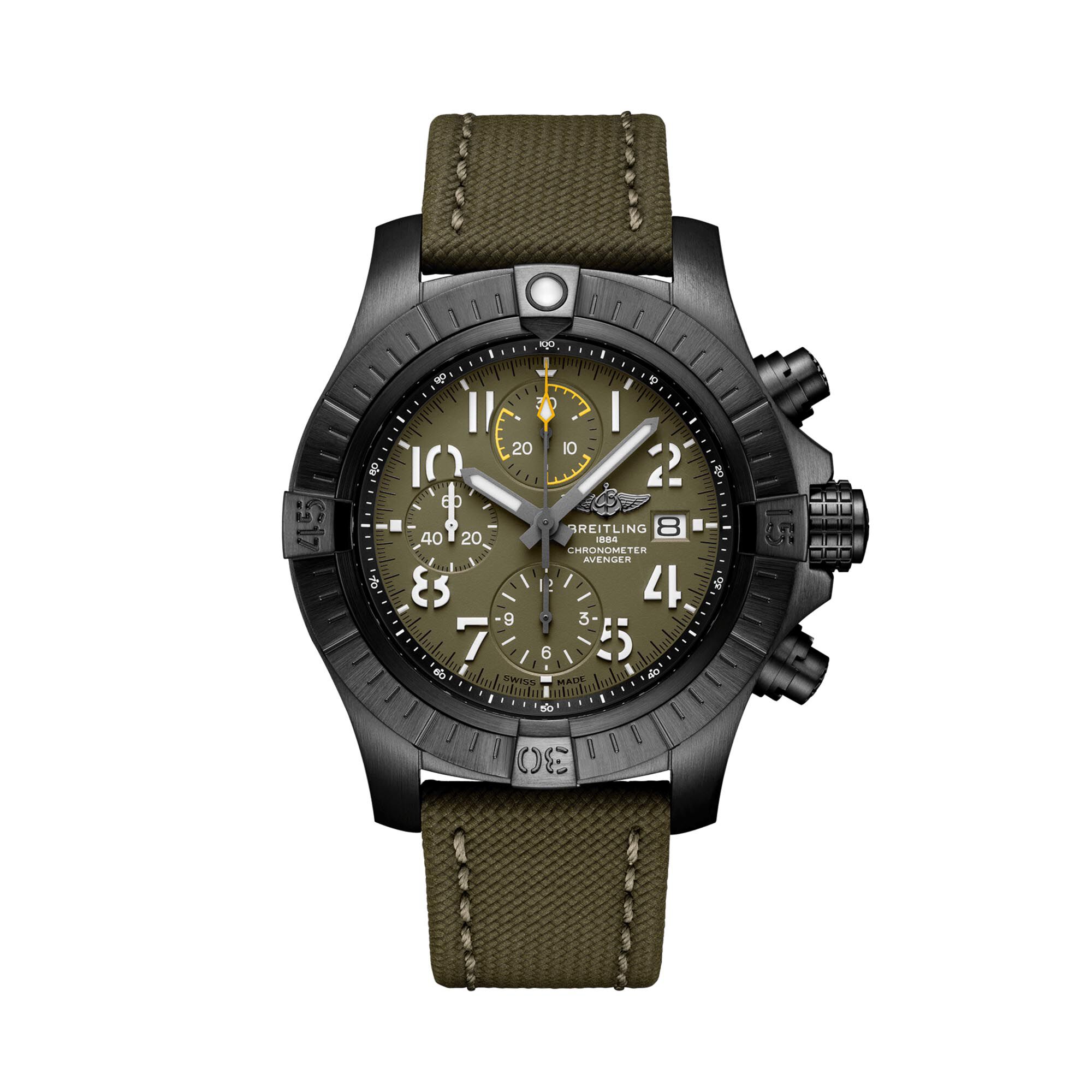 Breitling avenger hotsell gold