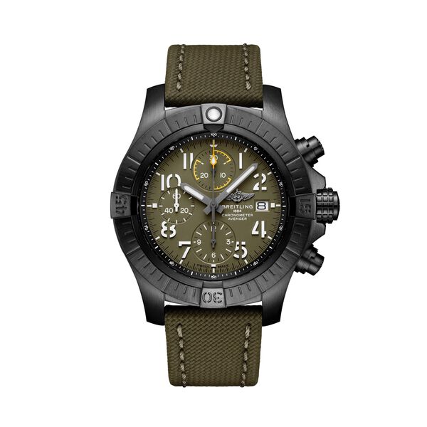 Avenger chronographe 45 Night Mission titane - vert