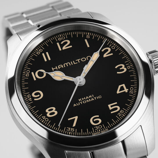 Hamilton Khaki Field Murph 38 mm automatique en acier inoxydable image number 4