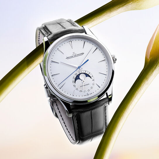 Jaeger-LeCoultre Master Ultra Thin Automatic Moon Phase 39 mm Stainless Steel Still Shot image number 3