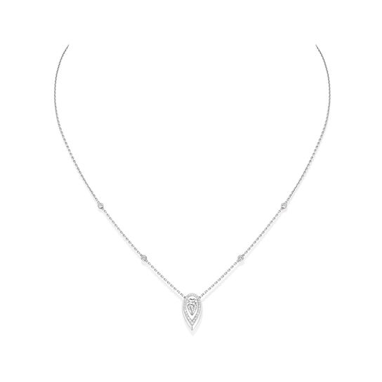 Fiery White Gold and Diamond Pendant .25ct image number 0