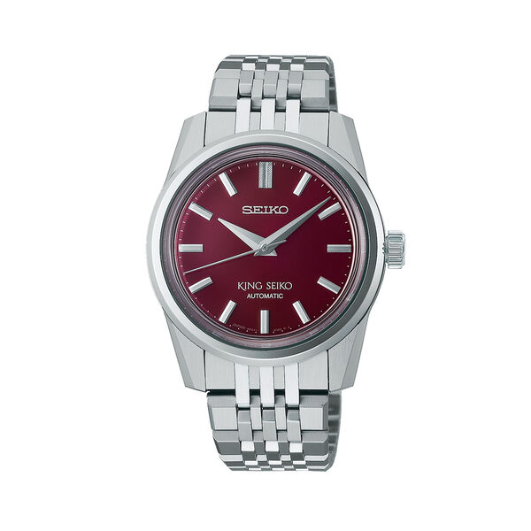 King Seiko 37 mm automatique en acier inoxydable