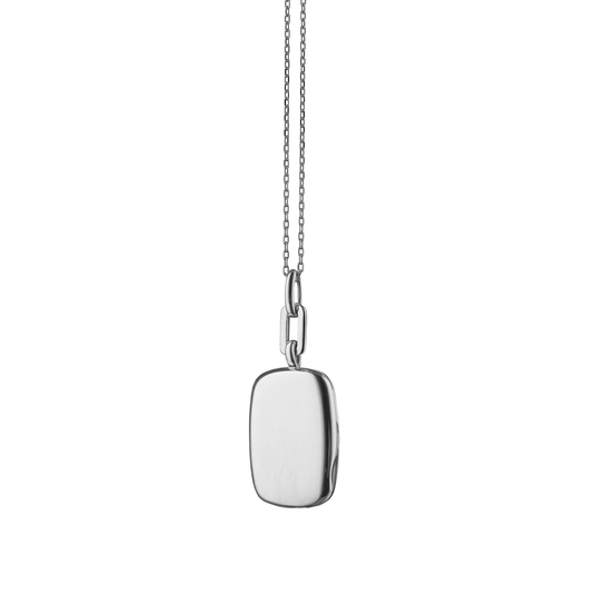 Monica Rich Kosann Silver Dee Locket 43129 image number 0