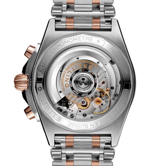 Chronomat B01 42 Steel & 18kt Rose Gold - Blue image number 1