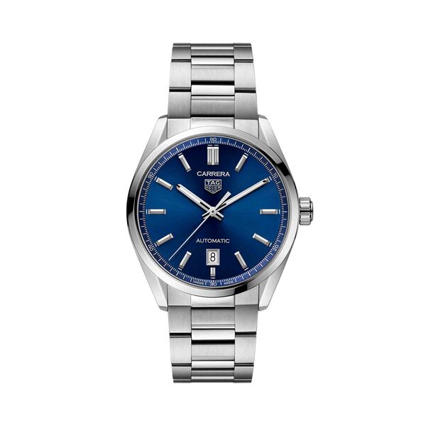 Carrera 39 mm automatique en acier inoxydable