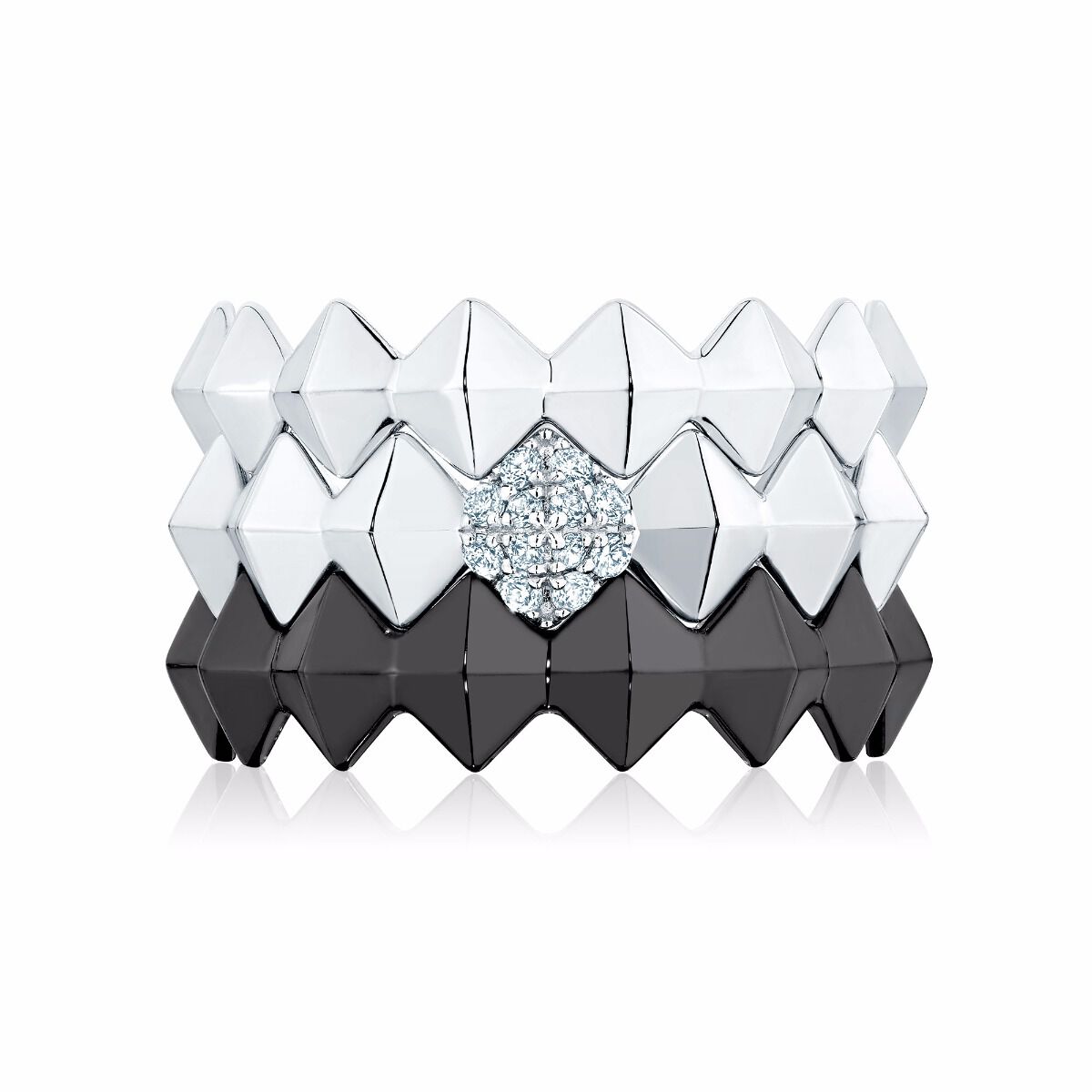 Bague clearance superposable swarovski