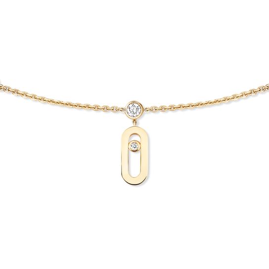 Messika Move Uno Yellow Gold and Diamond Chocker image number 0