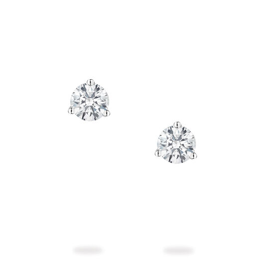 Bijoux Birks 3-Prong Diamond Earrings image number 1