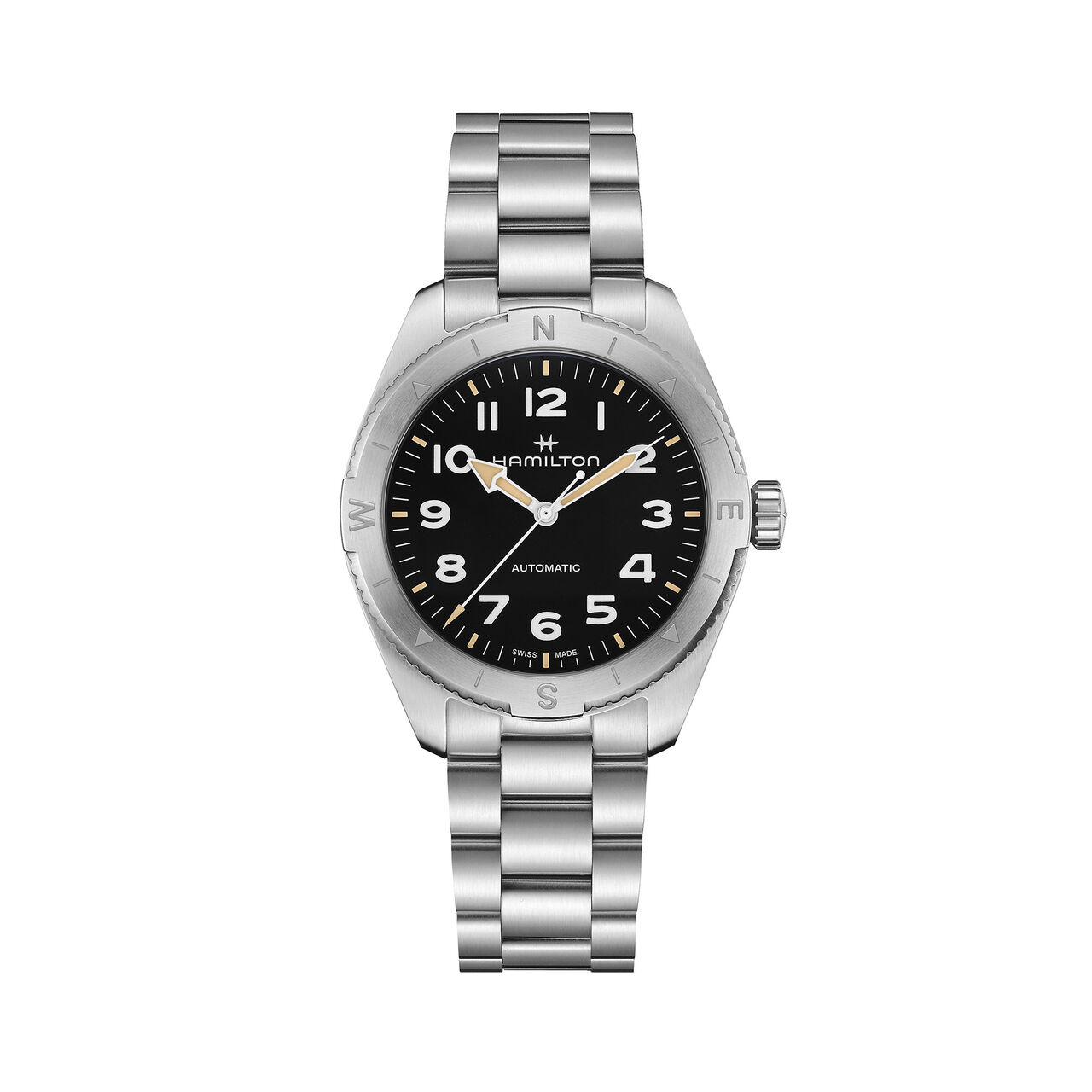 Hamilton Khaki Field Expedition 41 mm automatique en acier inoxydable image number 0