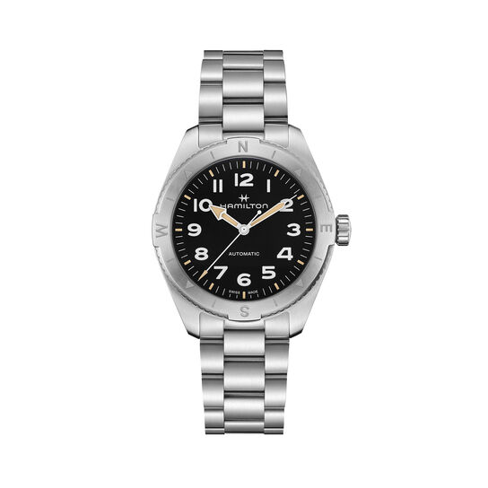 Hamilton Khaki Field Expedition 41 mm automatique en acier inoxydable image number 0