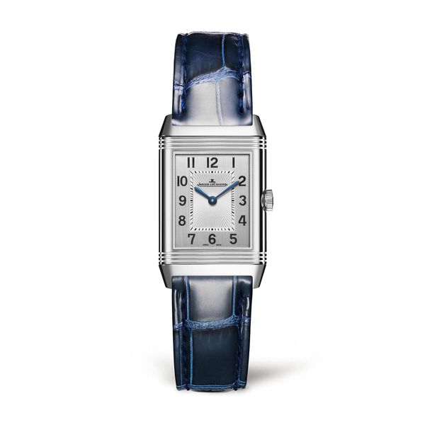Reverso Classic Small Duetto Manual 34 x 21 mm Stainless Steel and Diamond