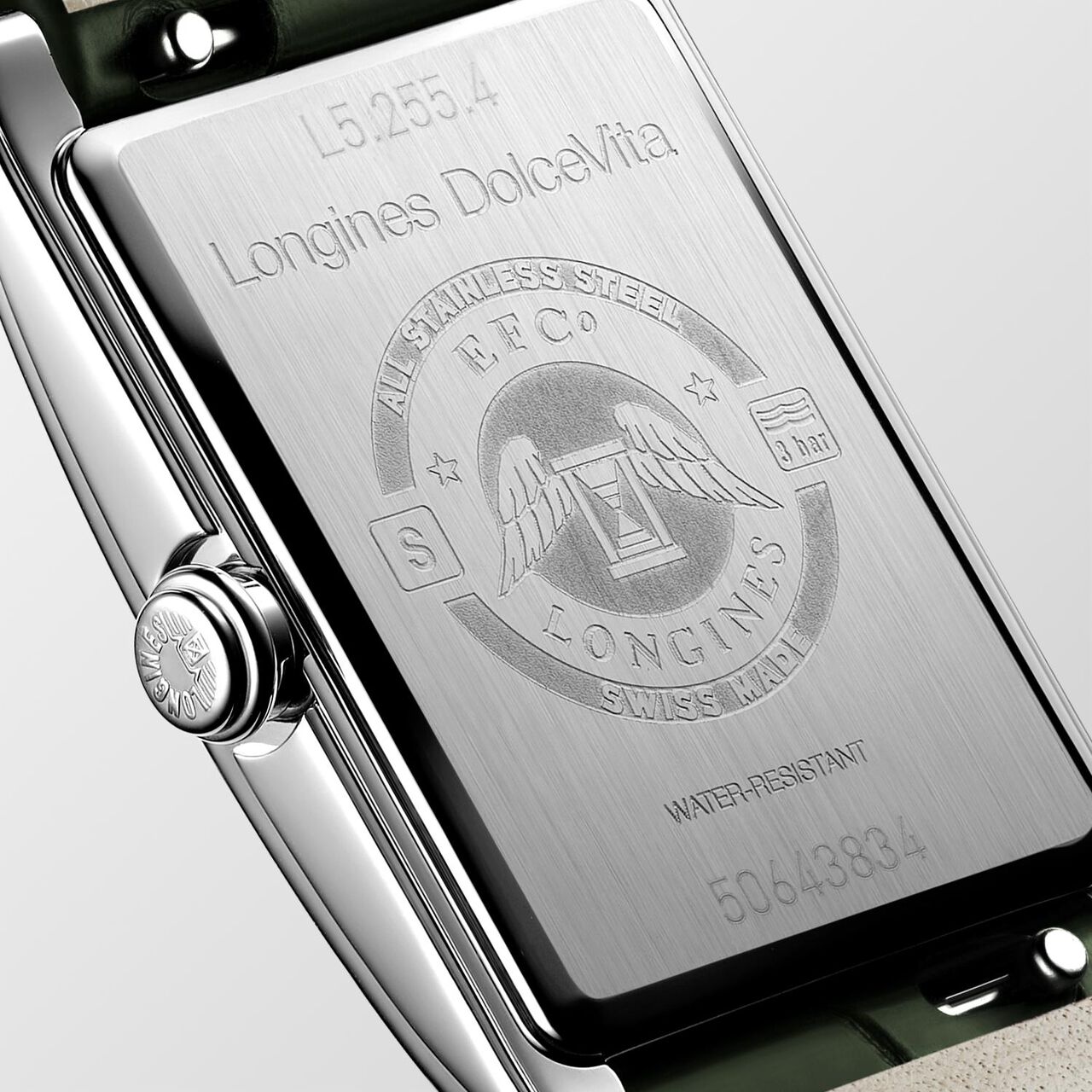Longines DolceVita Quartz 20 X 32 mm Stainless Steel L5.255.4.08.2  image number 3