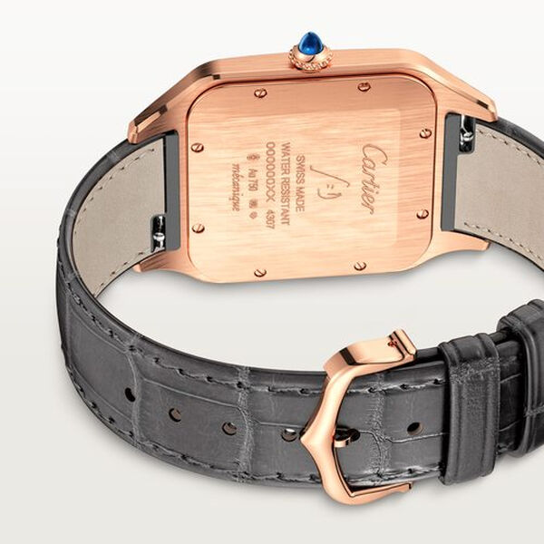 Santos-Dumont Extra Large Manual 47 mm X 34 mm Rose Gold