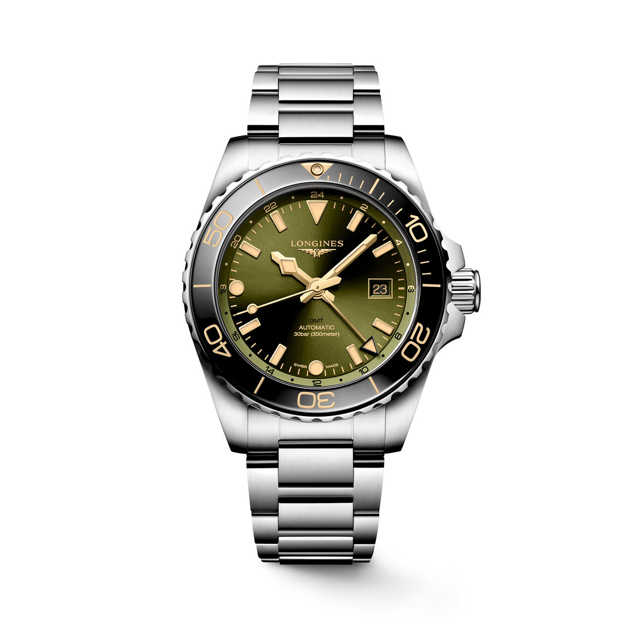 Longines HydroConquest GMT 43 mm Stainless Steel L3.890.4.06.6 image number 0