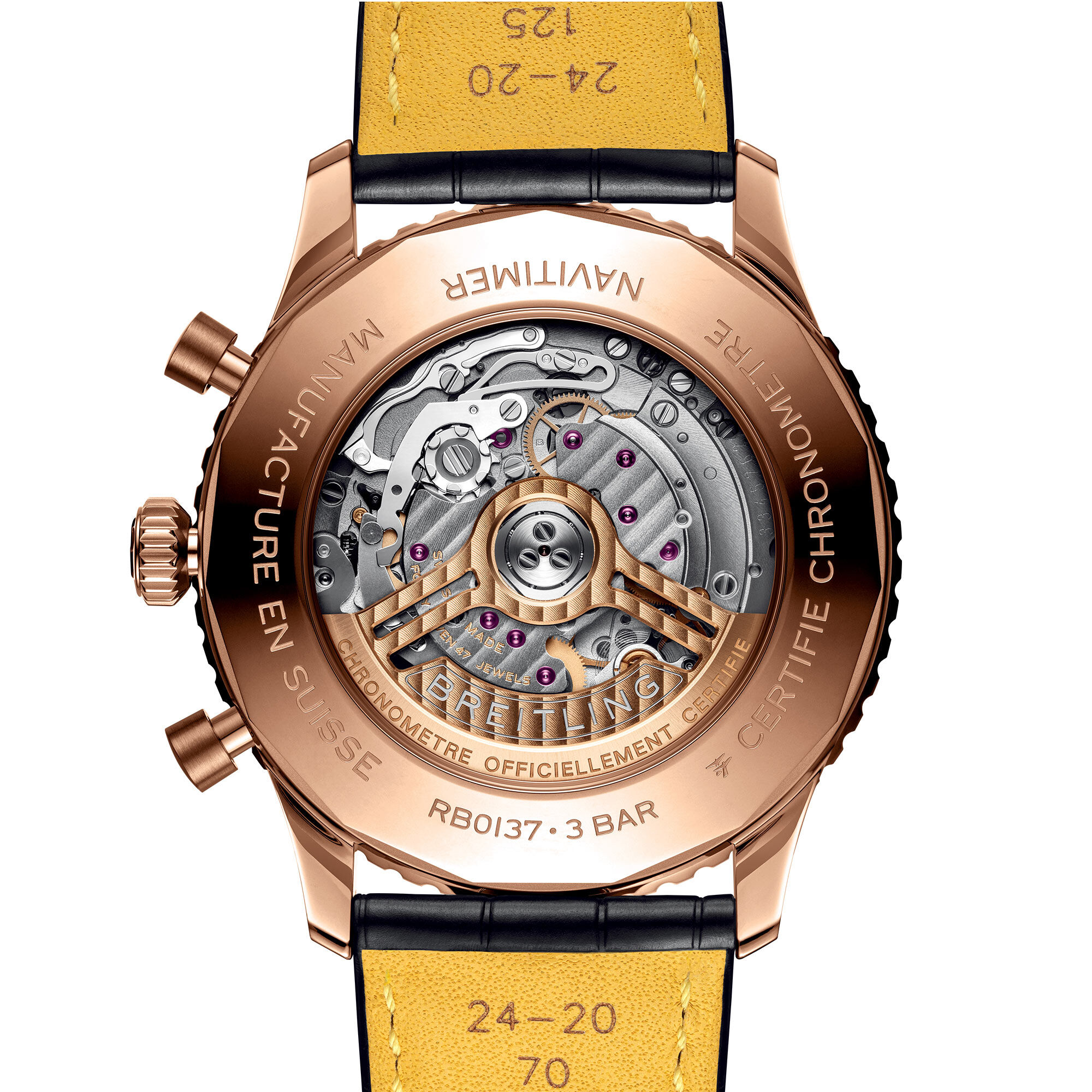 Gold chronograph store