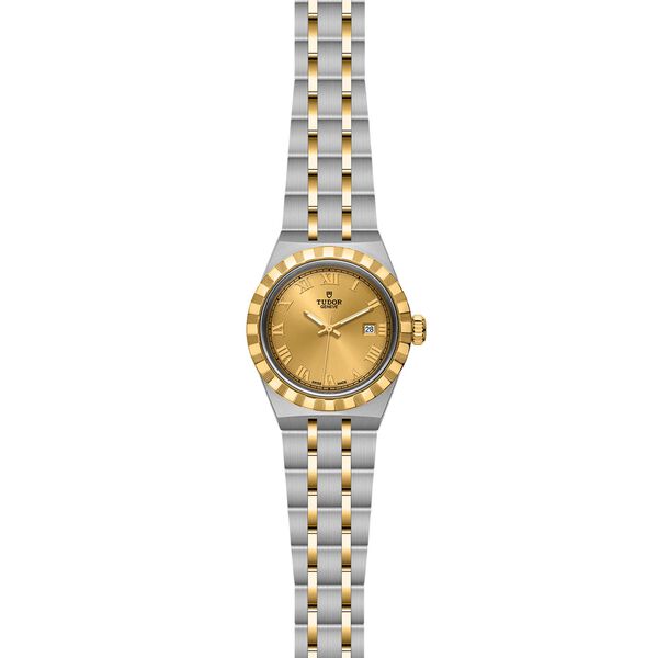 Royal Automatic 28 mm Yellow Gold and Stainless Steel