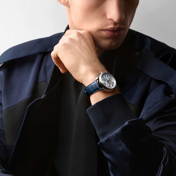 Master Automatic Moonphase Chronograph 40 mm Stainless Steel