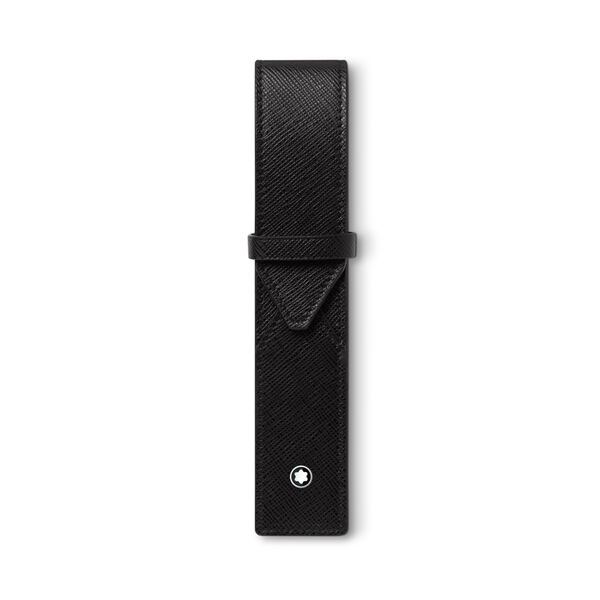 Sartorial Black Single Pen Pouch