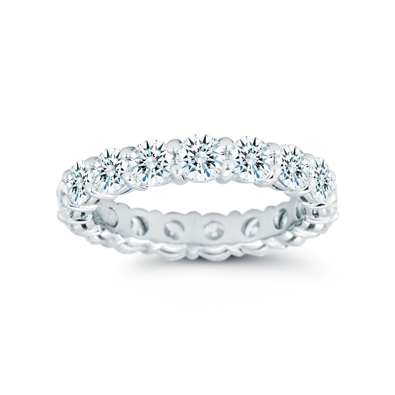 Bijoux Birks Platinum And 37Ct Diamond Eternity Wedding Band image number 0