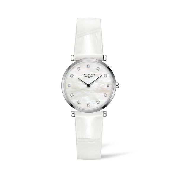 La Grande Classique 29 mm quartz en acier inoxydable et diamants