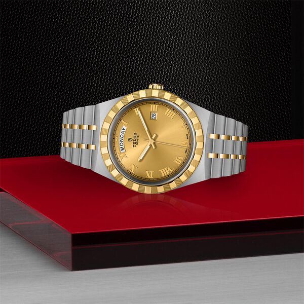 Royal Automatic Day-Date 41 mm Yellow Gold and Stainless Steel