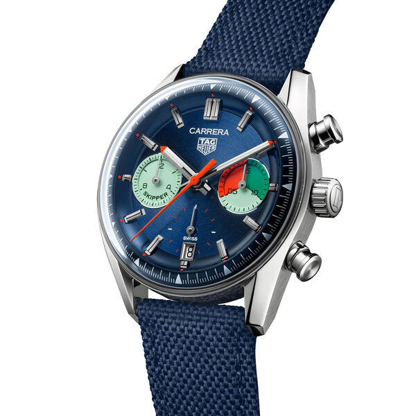 Carrera Automatic Chronograph Skipper 39 mm Stainless Steel