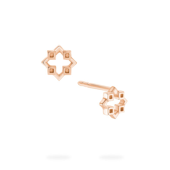 bijoux birks iconic rose gold muse earrings image number 0