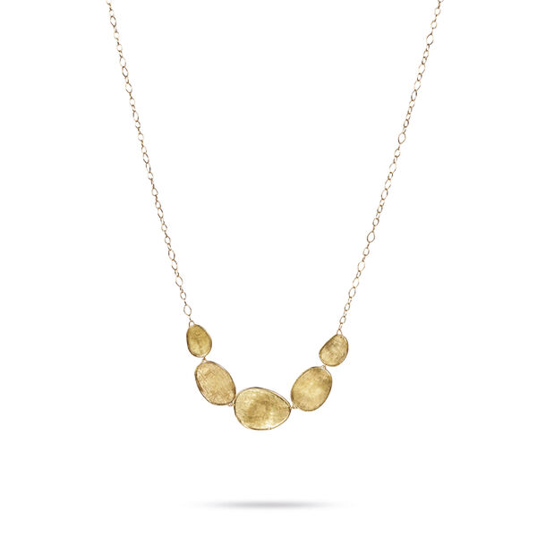Lunaria Yellow Gold Necklace
