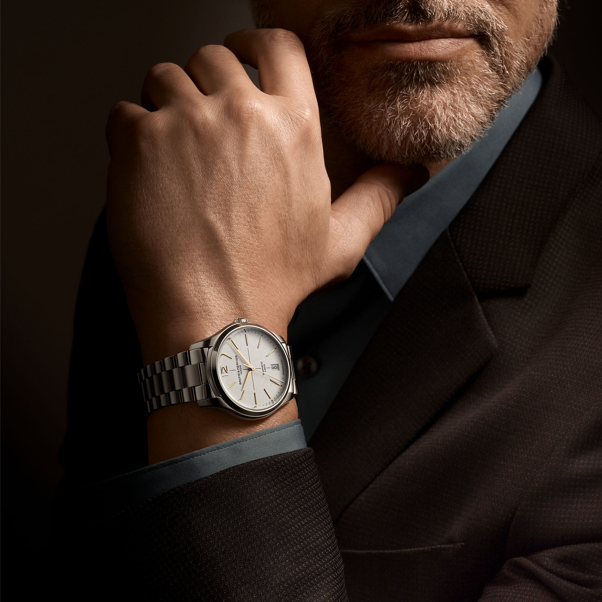 Clifton Baumatic Automatic 39 mm Stainless Steel