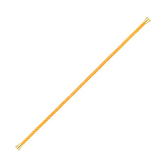 FRED Yellow Gold Plated Stainless Steel Medium Sunshine Cable 6B1206 image number 0